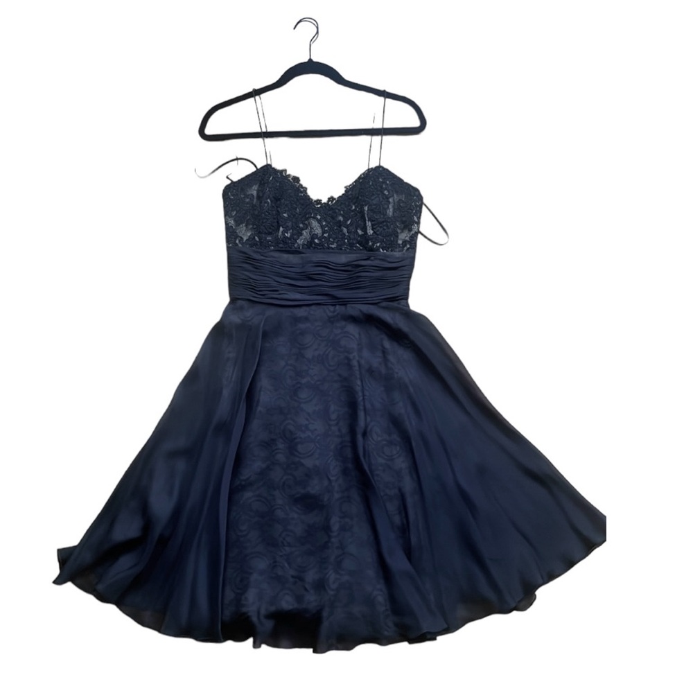 - Badgley Mischka black dress